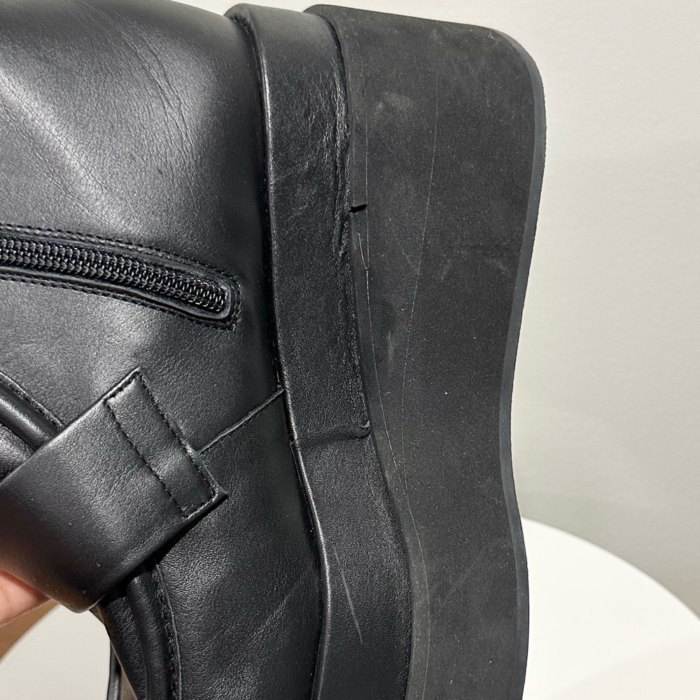 🌹PALOMA BARCELO🌹 Mika Platform Bootie Black Size: 37 - Picture 12 of 14